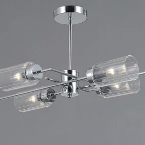 Люстра на штанге ILLUMICO NAPLES IL0734-6ASQ-25 CR NAPLES