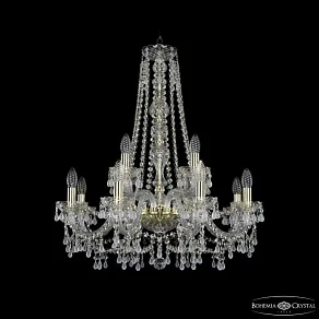 Подвесная люстра Bohemia Ivele Crystal 1410 1410/8+4/240/h-74 G V0300