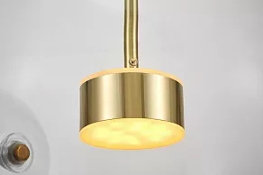 Подвесной светильник LUMINA DECO Neroni LDP 6016-5+1 GD