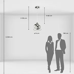 Подвесной светильник De City Соло 63 112011101