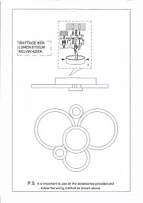 Потолочная люстра Lightstar Breve 749084