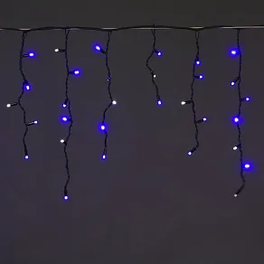 Бахрома световая Sneha  A-057A BL/W FLASH