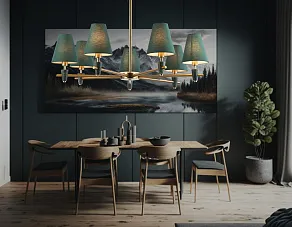 Люстра на штанге Ambrella Light LH LH75053