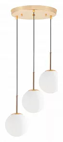 Подвесной светильник LUMINA DECO Fredica LDP 6030-3-RD GD