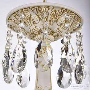 Подвесная люстра Bohemia Ivele Crystal AL7901 AL79101/10+5/250/2D A WMG P Shampan/M-1G