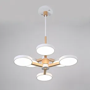 Люстра на штанге Imperiumloft TURNA White TURNA-DBL01