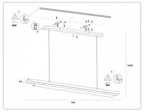 Подвесной светильник Ambrella Light TN TN71336