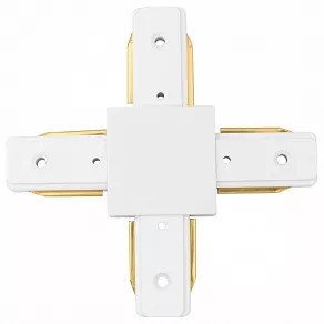 Соединитель лент X-образный жесткий DeMarkt Con 2 CON 2X WT