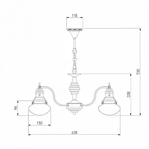 Подвесная люстра Bogate's Gustavo 366/5 Smart