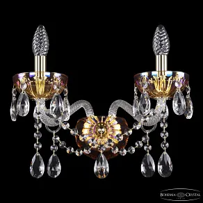 Бра Bohemia Ivele Crystal 5413 5413B/2/165 G Shampan/M-1H