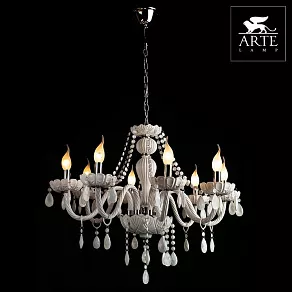 Подвесная люстра Arte Lamp Teatro A3964LM-8WH