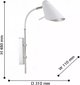 Бра Favourite Lovato 2667-1W