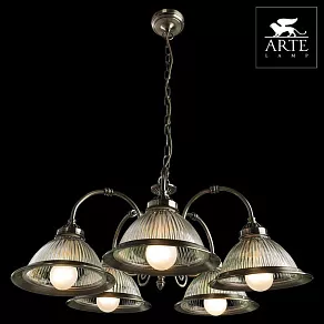 Подвесная люстра Arte Lamp American Diner A9366LM-5AB