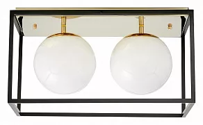 Накладной светильник LUMINA DECO  LDC 8060-2 F.GD+BK