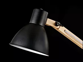 Настольная лампа офисная Maytoni Apex Z147-TL-01-B