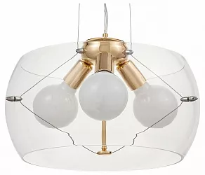 Подвесной светильник LUMINA DECO Globo LDP 6018-400 PR+F.GD