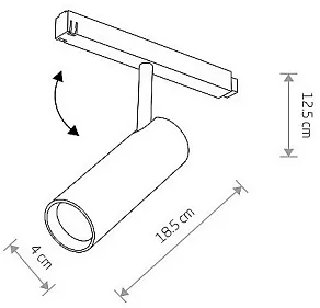 Светильник на штанге Nowodvorski Lvm Spot 10142