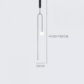 Подвесной светильник Imperiumloft Lines Бронза LINES-01