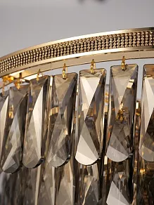 Подвесная люстра LUMINA DECO Chici LDP 6002-600 GD+GY