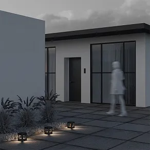 Наземный низкий светильник Maytoni Royal Mile O019FL-L13GR3K