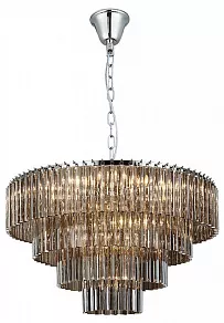 Подвесная люстра Newport 8700 8708+11/C fume