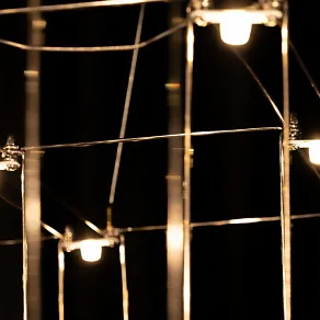 Подвесная люстра O-LUCE Cosmic ячейка 20 х 20 см 1094411-8