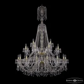 Подвесная люстра Bohemia Ivele Crystal 1403 1403/16+8+4/400/XL-163/2d G