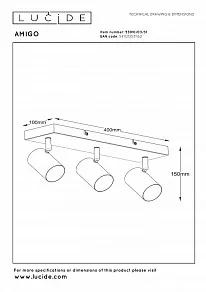 Спот Lucide Amigo 53910/03/31