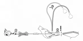 Настольная лампа офисная Globo Serpent 24109K