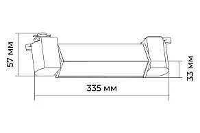 Накладной светильник Apeyron Electrics  25-11