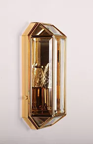 Накладной светильник Doge Luce 973 973/1AP-B-C (Cristallo M) GOLD