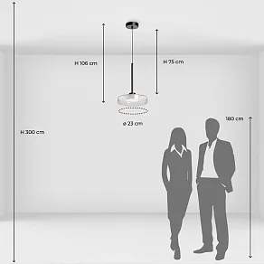 Подвесной светильник De City Стаут 702013401