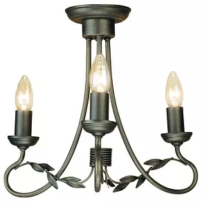 Подвесная люстра Elstead Lighting Olivia OV3 BLK/GOLD