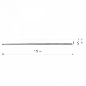 Накладной светильник Nowodvorski Straight Ceiling Led L 7551