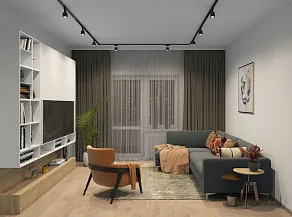 Трек накладной Denkirs DK Track Black TR1001-BK/1