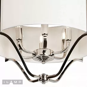 Подвесной светильник iLamp Divole P2442-6 Nickel