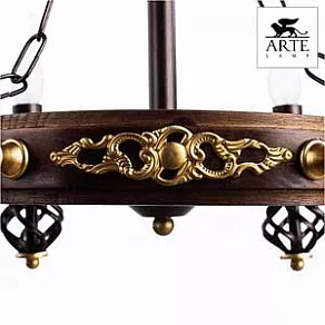 Подвесная люстра Arte Lamp Cartwheel A4550LM-6CK