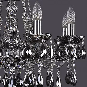 Подвесная люстра Bohemia Ivele Crystal 1413 1413/8/200/Ni/M731