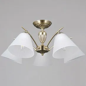 Люстра на штанге ILLUMICO  IL0910-8CSQ-26 AB ELITE