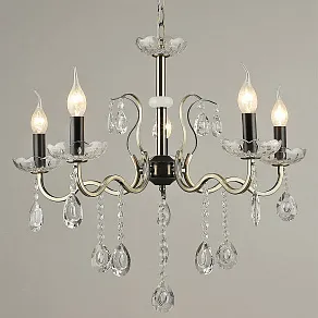 Подвесная люстра Reluce 03804 03804-0.4-05 AB+BK