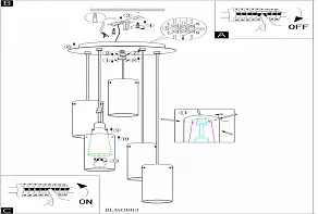 Подвесной светильник Eglo ПРОМО Pinto 93003