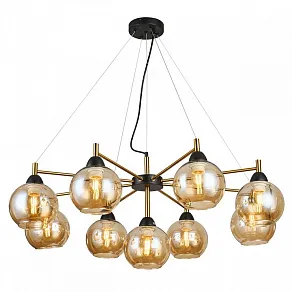 Подвесная люстра Imex MD.9056 MD.9056-9-P-BK+COP