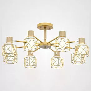 Люстра на штанге Imperiumloft Corf Yellow CORF-B01