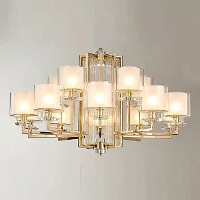 Подвесная люстра Newport  4410+5/C gold