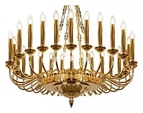 Подвесная люстра iLamp Louvre MD8551-30 GD