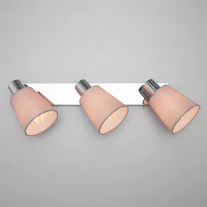 Бра Eurosvet Culver 20080/3 хром/бежевый