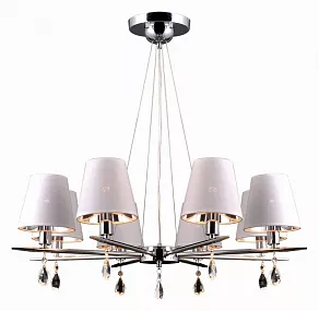 Подвесная люстра Natali Kovaltseva Valence Valence 70039-8C CHROME