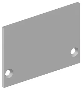 Заглушка для профиля Donel  DNCAP18511Alu