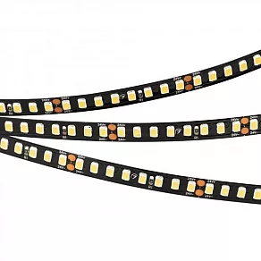 Лента светодиодная Arlight RT-5000-2835-160-24V Warm3000 (Black 8mm, 12W, IP20) 029426