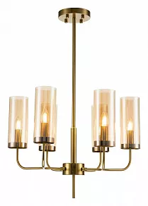 Люстра на штанге Indigo Balletto 13014/6R Brass